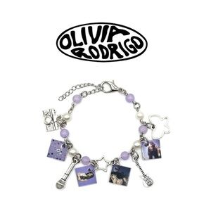 Olivia Rodrigo Album Charm Bracelet | Concert Outfit Accessories